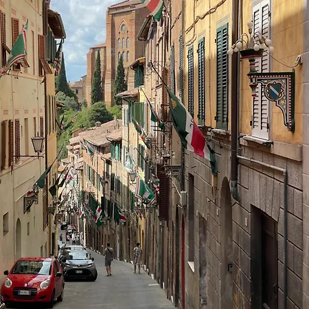 아파트 Gran View Near Piazza Del Campo 시에나